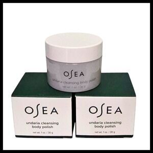 2 x Osea Undaria Cleansing Body Polish 1 Oz 30 g Travel Size New